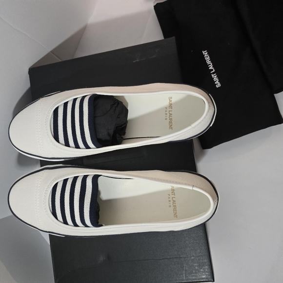 Saint Laurent White Sneakers - Picture 7 of 12